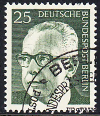 BERLIN 1971 Michel-Nummer 393 gestempelt EINZELMARKE (d)