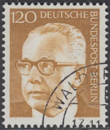 BERLIN 1971 Michel-Nummer 395 gestempelt EINZELMARKE (e)