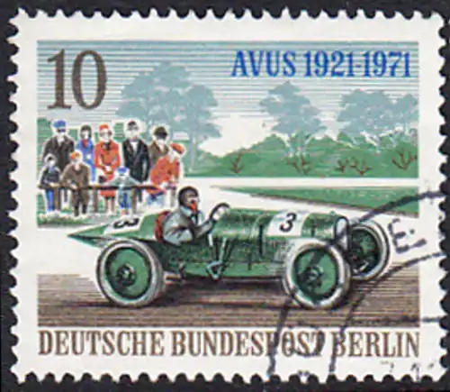 BERLIN 1971 Michel-Nummer 397 gestempelt EINZELMARKE (a)