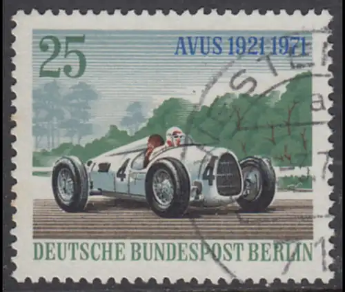 BERLIN 1971 Michel-Nummer 398 gestempelt EINZELMARKE (k)