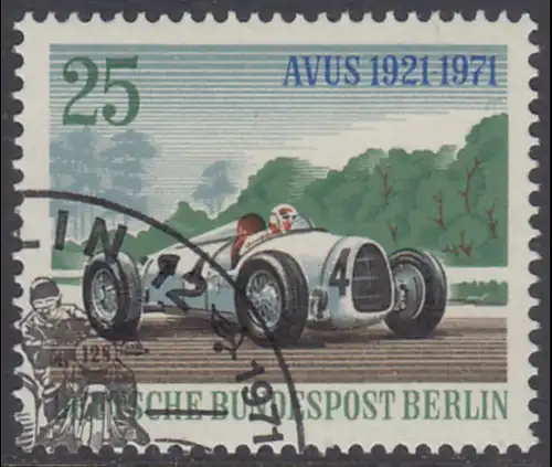 BERLIN 1971 Michel-Nummer 398 gestempelt EINZELMARKE (m)