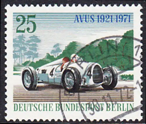 BERLIN 1971 Michel-Nummer 398 gestempelt EINZELMARKE (f)