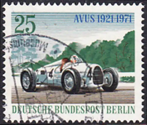 BERLIN 1971 Michel-Nummer 398 gestempelt EINZELMARKE (e)