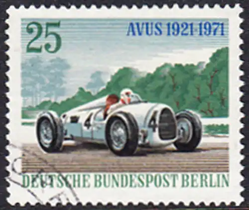 BERLIN 1971 Michel-Nummer 398 gestempelt EINZELMARKE (d)