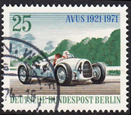 BERLIN 1971 Michel-Nummer 398 gestempelt EINZELMARKE (b)