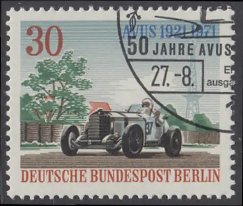 BERLIN 1971 Michel-Nummer 399 gestempelt EINZELMARKE (f)