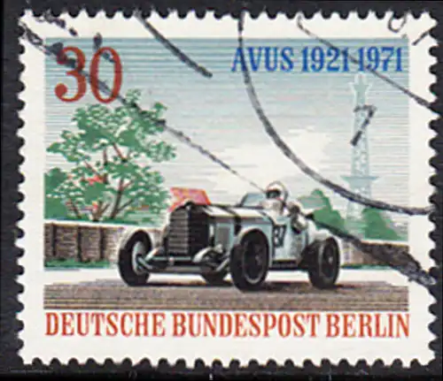 BERLIN 1971 Michel-Nummer 399 gestempelt EINZELMARKE (a)