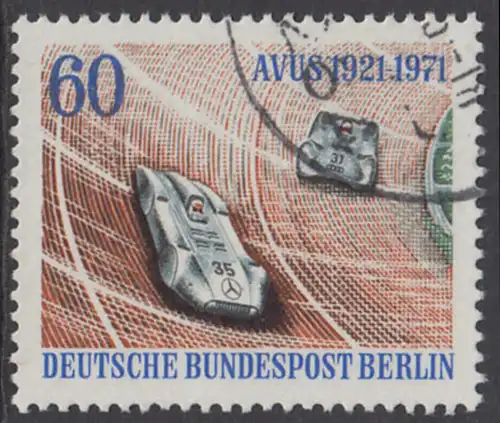 BERLIN 1971 Michel-Nummer 400 gestempelt EINZELMARKE (p)