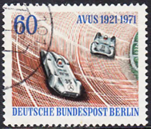 BERLIN 1971 Michel-Nummer 400 gestempelt EINZELMARKE (e)