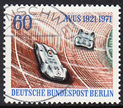 BERLIN 1971 Michel-Nummer 400 gestempelt EINZELMARKE (c)