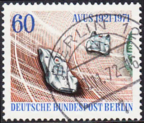 BERLIN 1971 Michel-Nummer 400 gestempelt EINZELMARKE (g)
