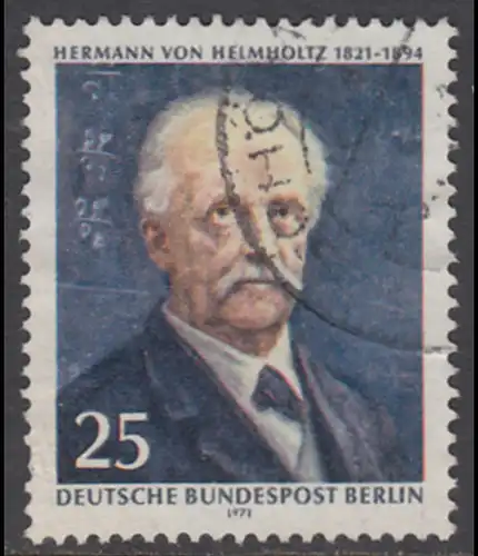 BERLIN 1971 Michel-Nummer 401 gestempelt EINZELMARKE (t)