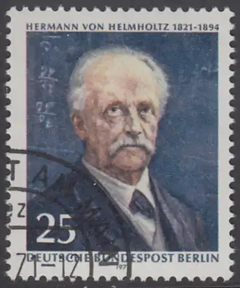 BERLIN 1971 Michel-Nummer 401 gestempelt EINZELMARKE (e)