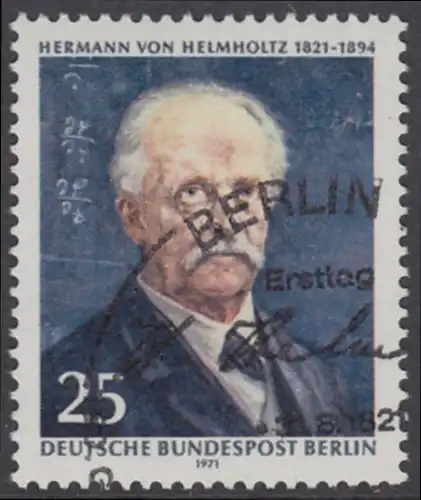 BERLIN 1971 Michel-Nummer 401 gestempelt EINZELMARKE (g)