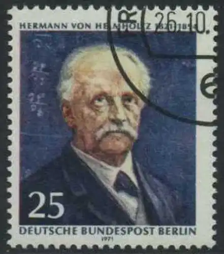 BERLIN 1971 Michel-Nummer 401 gestempelt EINZELMARKE (a)