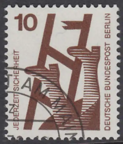 BERLIN 1971 Michel-Nummer 403 gestempelt EINZELMARKE (g)