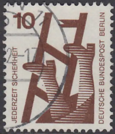 BERLIN 1971 Michel-Nummer 403 gestempelt EINZELMARKE (k)