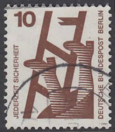 BERLIN 1971 Michel-Nummer 403 gestempelt EINZELMARKE (f)