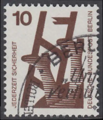 BERLIN 1971 Michel-Nummer 403 gestempelt EINZELMARKE (e)