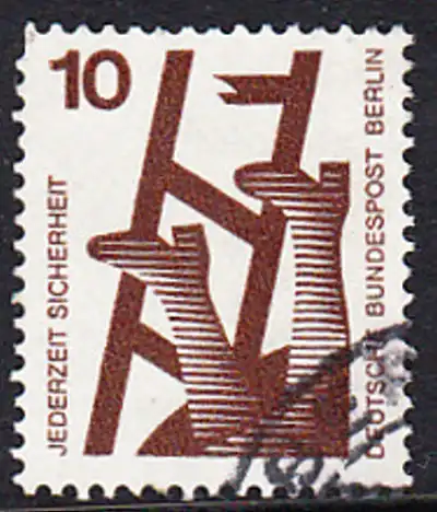 BERLIN 1971 Michel-Nummer 403 gestempelt EINZELMARKE (c)