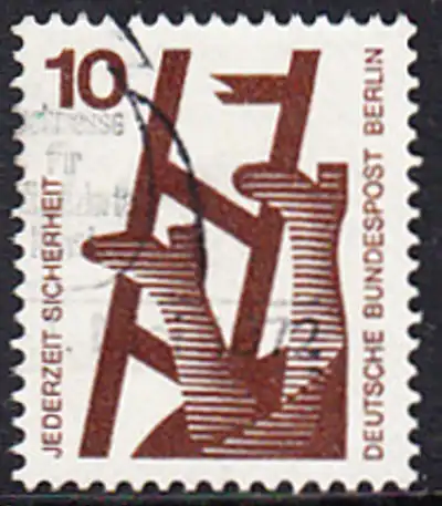 BERLIN 1971 Michel-Nummer 403 gestempelt EINZELMARKE (b)