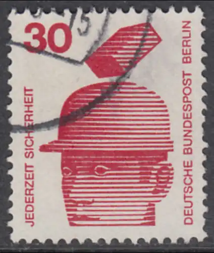 BERLIN 1971 Michel-Nummer 406 gestempelt EINZELMARKE (d)
