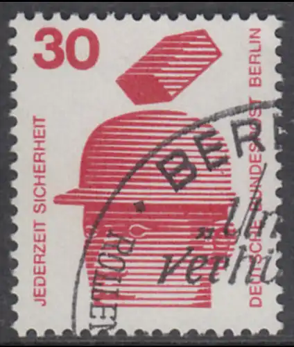 BERLIN 1971 Michel-Nummer 406 gestempelt EINZELMARKE (f)