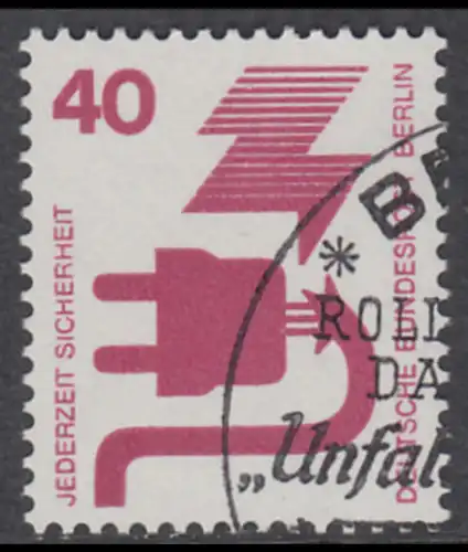 BERLIN 1971 Michel-Nummer 407 gestempelt EINZELMARKE (g)