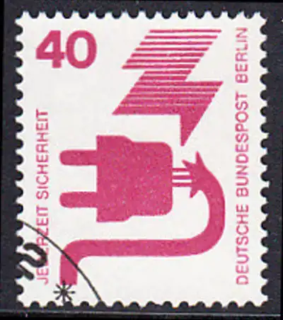 BERLIN 1971 Michel-Nummer 407 gestempelt EINZELMARKE (d)