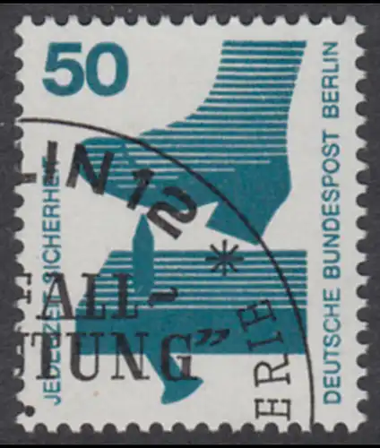 BERLIN 1971 Michel-Nummer 408 gestempelt EINZELMARKE (g)