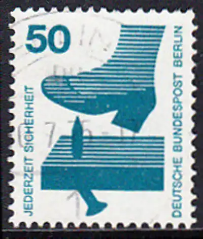 BERLIN 1971 Michel-Nummer 408 gestempelt EINZELMARKE (b)