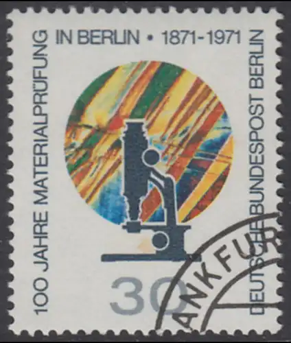 BERLIN 1971 Michel-Nummer 416 gestempelt EINZELMARKE (m)