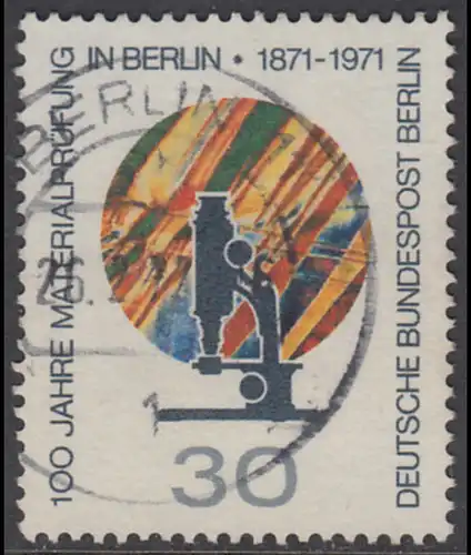 BERLIN 1971 Michel-Nummer 416 gestempelt EINZELMARKE (f)