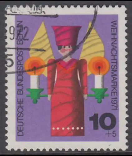 BERLIN 1971 Michel-Nummer 417 gestempelt EINZELMARKE (a)