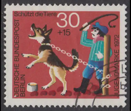 BERLIN 1972 Michel-Nummer 420 gestempelt EINZELMARKE (e)