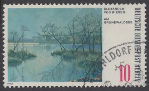 BERLIN 1972 Michel-Nummer 423 gestempelt EINZELMARKE (a)