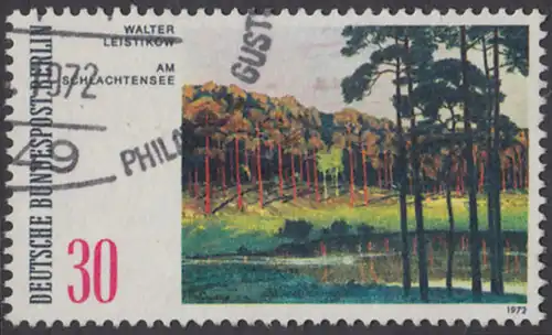 BERLIN 1972 Michel-Nummer 425 gestempelt EINZELMARKE (b)