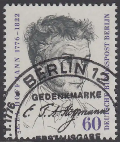 BERLIN 1972 Michel-Nummer 426 gestempelt EINZELMARKE (k)