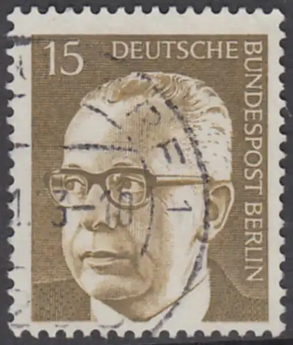 BERLIN 1972 Michel-Nummer 427 gestempelt EINZELMARKE (g)