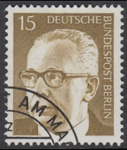 BERLIN 1972 Michel-Nummer 427 gestempelt EINZELMARKE (d)