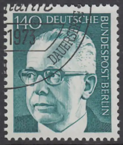 BERLIN 1972 Michel-Nummer 430 gestempelt EINZELMARKE (l)