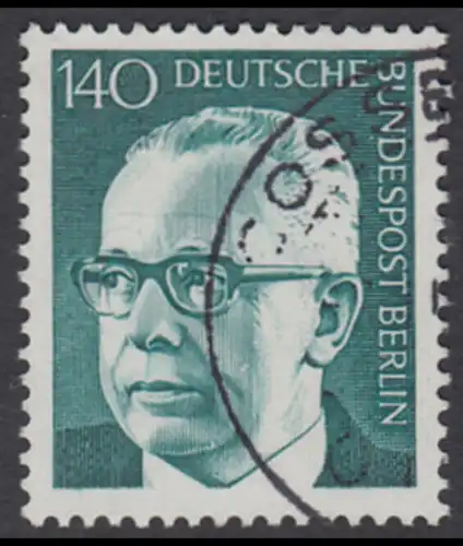 BERLIN 1972 Michel-Nummer 430 gestempelt EINZELMARKE (k)