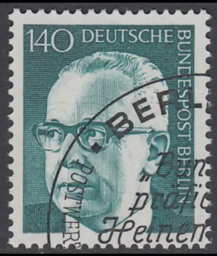 BERLIN 1972 Michel-Nummer 430 gestempelt EINZELMARKE (d)