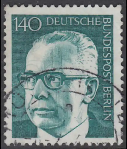 BERLIN 1972 Michel-Nummer 430 gestempelt EINZELMARKE (b)