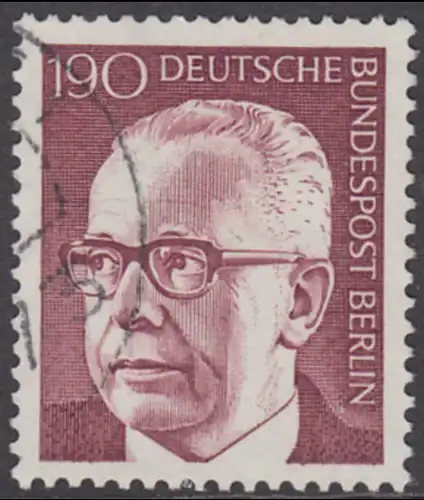 BERLIN 1972 Michel-Nummer 433 gestempelt EINZELMARKE (k)