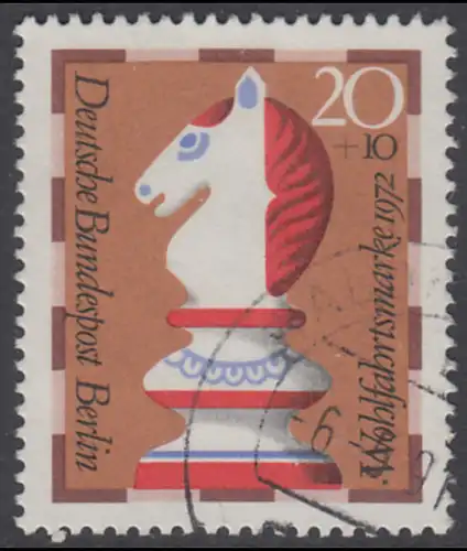 BERLIN 1972 Michel-Nummer 435 gestempelt EINZELMARKE (g)