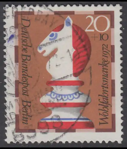 BERLIN 1972 Michel-Nummer 435 gestempelt EINZELMARKE (k)