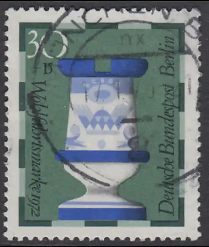 BERLIN 1972 Michel-Nummer 436 gestempelt EINZELMARKE (l)
