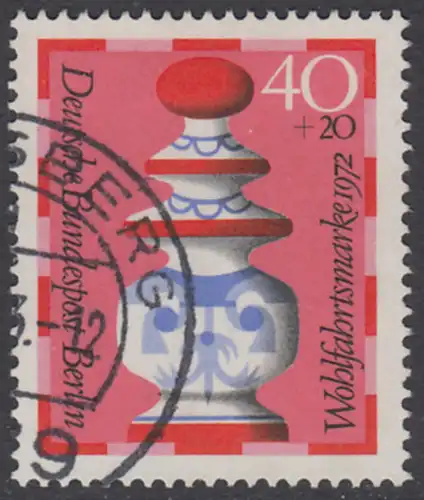 BERLIN 1972 Michel-Nummer 437 gestempelt EINZELMARKE (g)