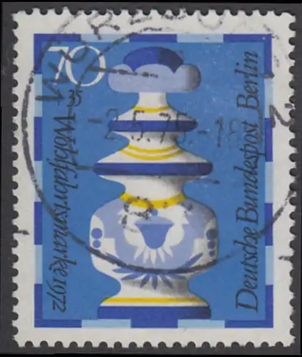 BERLIN 1972 Michel-Nummer 438 gestempelt EINZELMARKE (o)